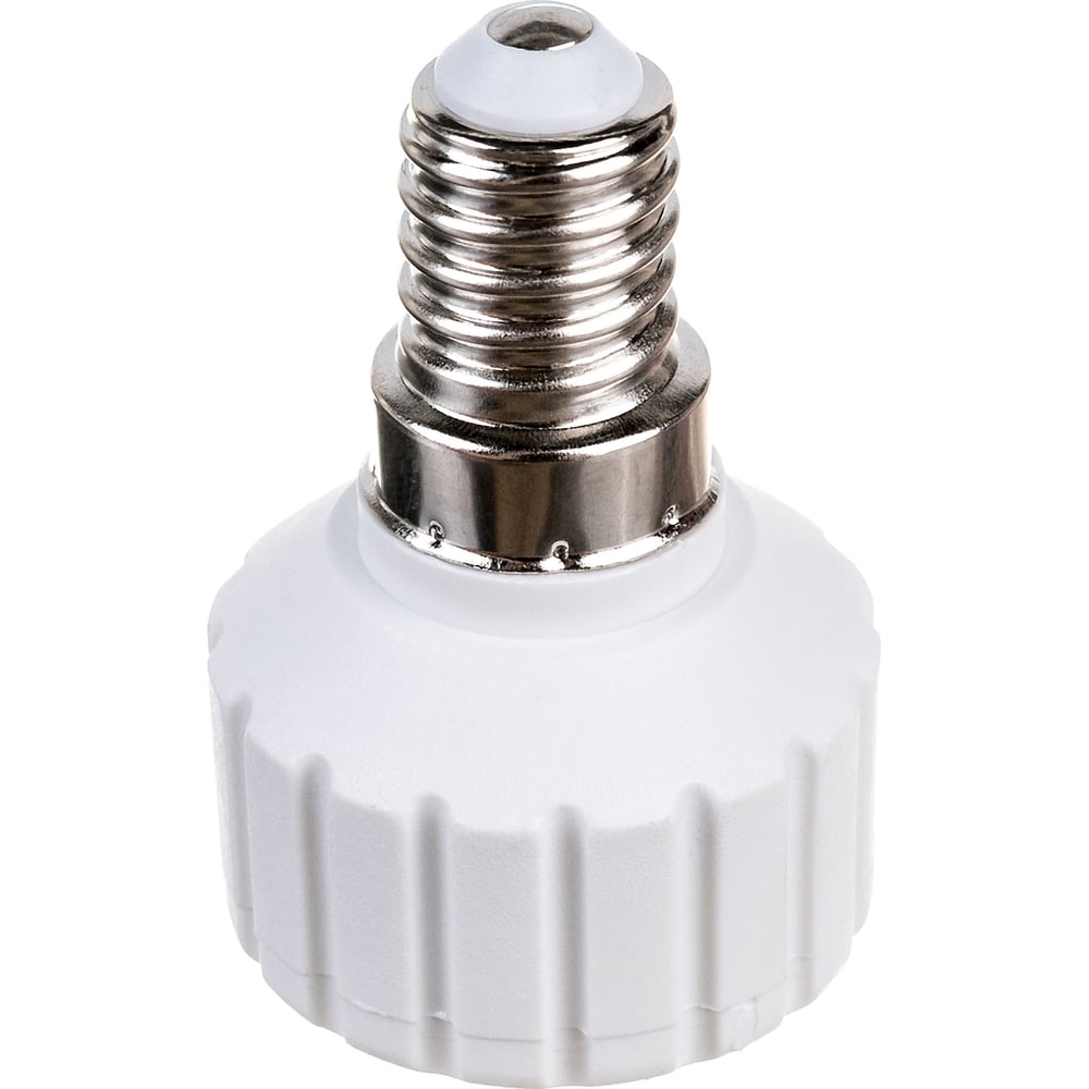Переходник ЭРА E14-GU10, белый Б0027979 - выгодная цена, отзывы ...