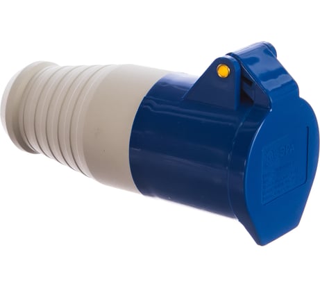 Переносная розетка ЭРА 213 2Р+РЕ 16А 220В IP44 Б0032861