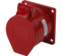 Стационарная внутренняя розетка ЭРА 424 3Р+РЕ 32А 380В IP44 Б0032872