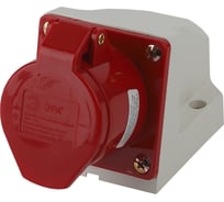 Стационарная наружная розетка ЭРА 114 3Р+РЕ 16А 380В IP44 Б0032875