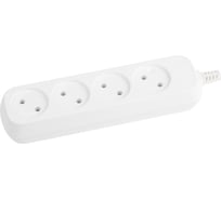 Колодка ЭРА KX-4 4 розетки, без зазeмления Б0028332