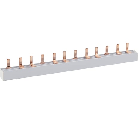 Соединительная шина ЭРА NO-222-04 тип PIN для 2-ф нагрузки 63А 54 модуля Б0033382