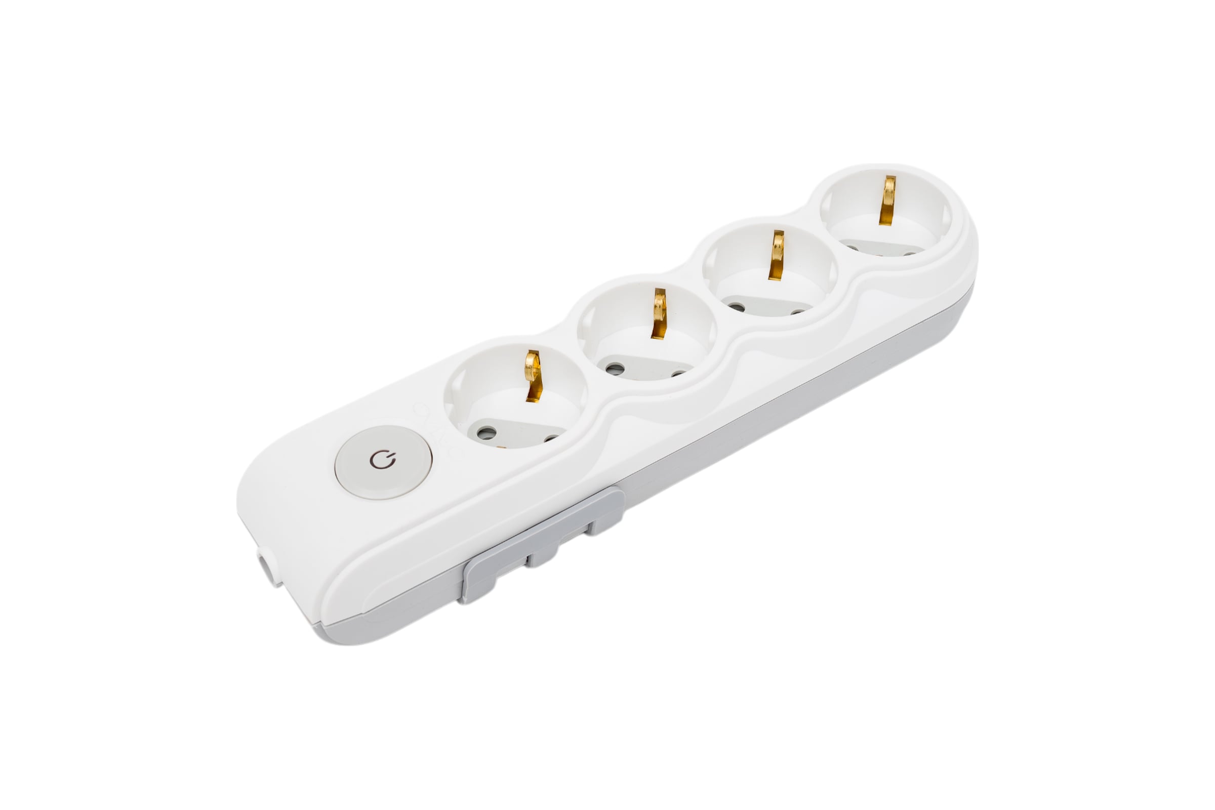 4-местнаяколодкаOvivoсзаземлением,свыключателем,700-000000-124