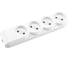 4-местная колодка Ovivo без заземления, 700-000000-104 1