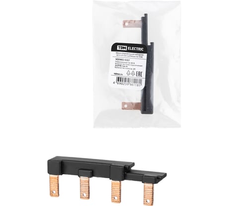 Соединительная наборная шина TDM ELECTRIC ШСН 2П 63А 2x2PIN(тип A) SQ0802-0307