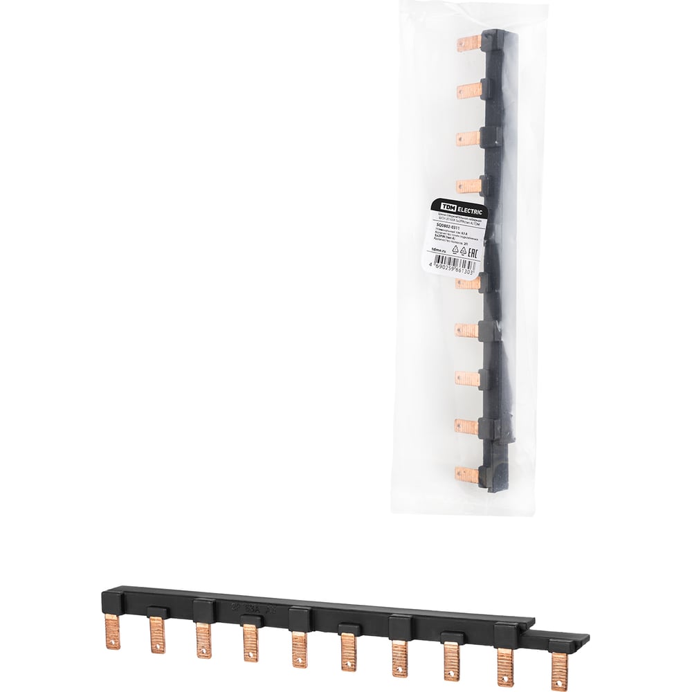 Соединительная наборная шина TDM ШСН 2П 63А 5x2PIN(тип A) SQ0802-0311 ...