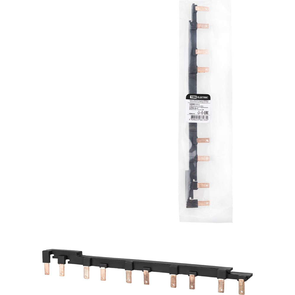 Соединительная наборная шина TDM ШСН 2П 63А 6x2PIN(тип A) SQ0802-0312 ...