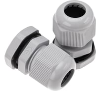 Кабельный ввод REXANT pg-11 (5-10 мм) серый 07-8011