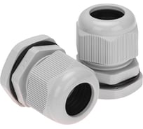 Кабельный ввод REXANT pg-21 (13-18 мм) серый 07-8021