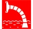 Знак EKF F 07 "Пожарный водоисточник" 300x300 мм, ПВХ pn-f-07 1