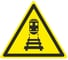 Знак EKF "Берегись поезда" 300 мм, пластик pn-3-01 1