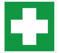 Наклейка EKF "Аптечка первой медицинской помощи" EC01 (200x200мм.) PROxima an-4-03