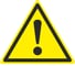 Знак EKF W 09 "Внимание. Опасность (прочие опасности)" 200x200x200 мм, пластик ГОСТ Р 12.4.026-2001 pn-w-09 1