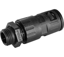 Муфта для гофрированных труб Weyer WQGZ1-P09B/AD13.0 - коннектор прямой, нар. PG09 WE0404100
