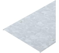 Крышка с фиксаторами OBO Bettermann DRL 100 FT, для лотков, B=100 мм, L=3000 мм, сталь, горячий цинк 6051340