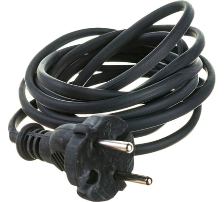 Электрический соединительный шнур для настольной лампы СИБРТЕХ 2,2м, 120Вт, чёрный, тип V-1 96016