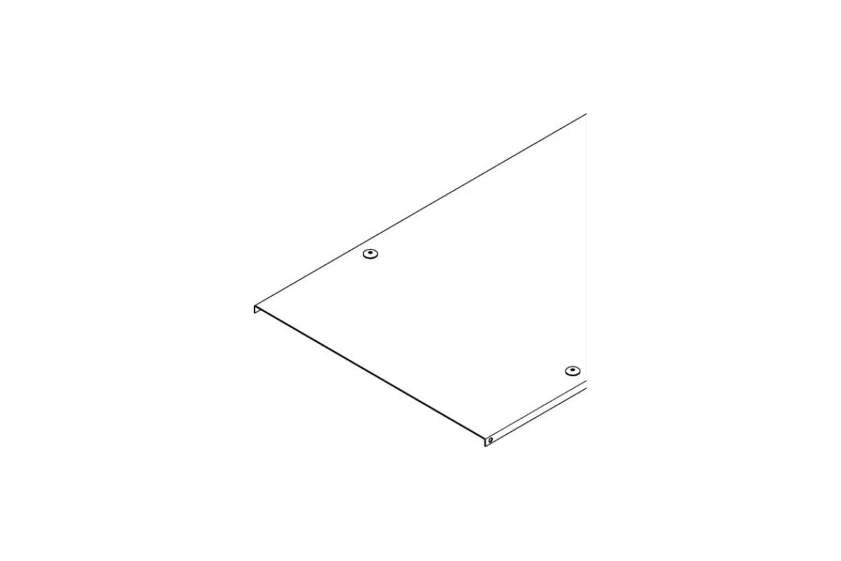 Крышка кабельного листового лотка OBO Bettermann 400x3000 мм 6051413 ...