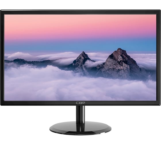 Монитор CBR Lcd 21.5" mf-2202, va, fhd 1920x1080, 75гц, 1 vga, 1 hdmi, внутренний бп, черный, кабели 1 hdmi+1 vga 1.5м в комплекте LCD-MF2202-OPC
