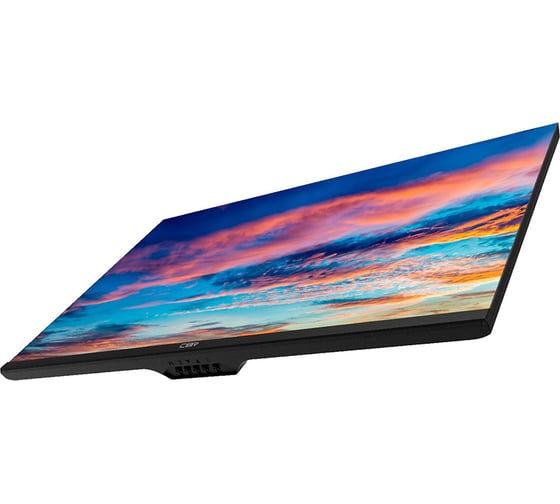 Монитор CBR Lcd 27" mf-2703 безрамочный, va, fhd 1920x1080, 75гц, динамики 2 3w, 1 dp, 1 hdmi, 1 vga, freesync, черный, кабели 1 dp+1 hdmi+1 vga1.5м в комплекте LCD-MF2703-OPC