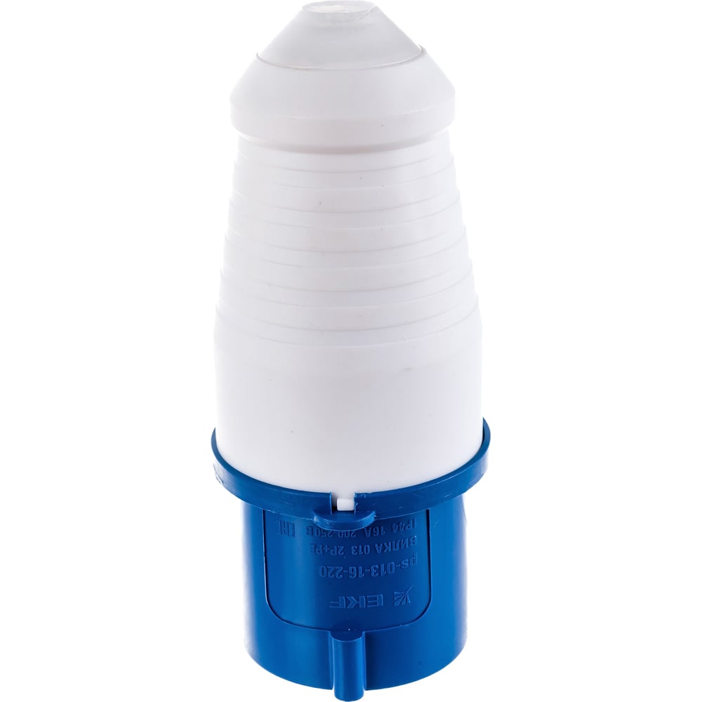 Кабельная вилка EKF 16А 2Р+Е IP44 переносная 220В ps-013-16-220 ...