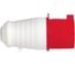 Вилка переносная EKF 014 3Р+РЕ 16А 380В IP44 ps-014-16-380 2