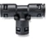 Муфта для гофрированных труб Weyer WQT-PA-28.5/2x21.2B - соединитель тройник, WE3401300 2