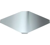 Крышка крестовой секции OBO Bettermann DFK 300 FS RU, для листовых лотков, B=300 мм, сталь, конвейерный цинк 7128756