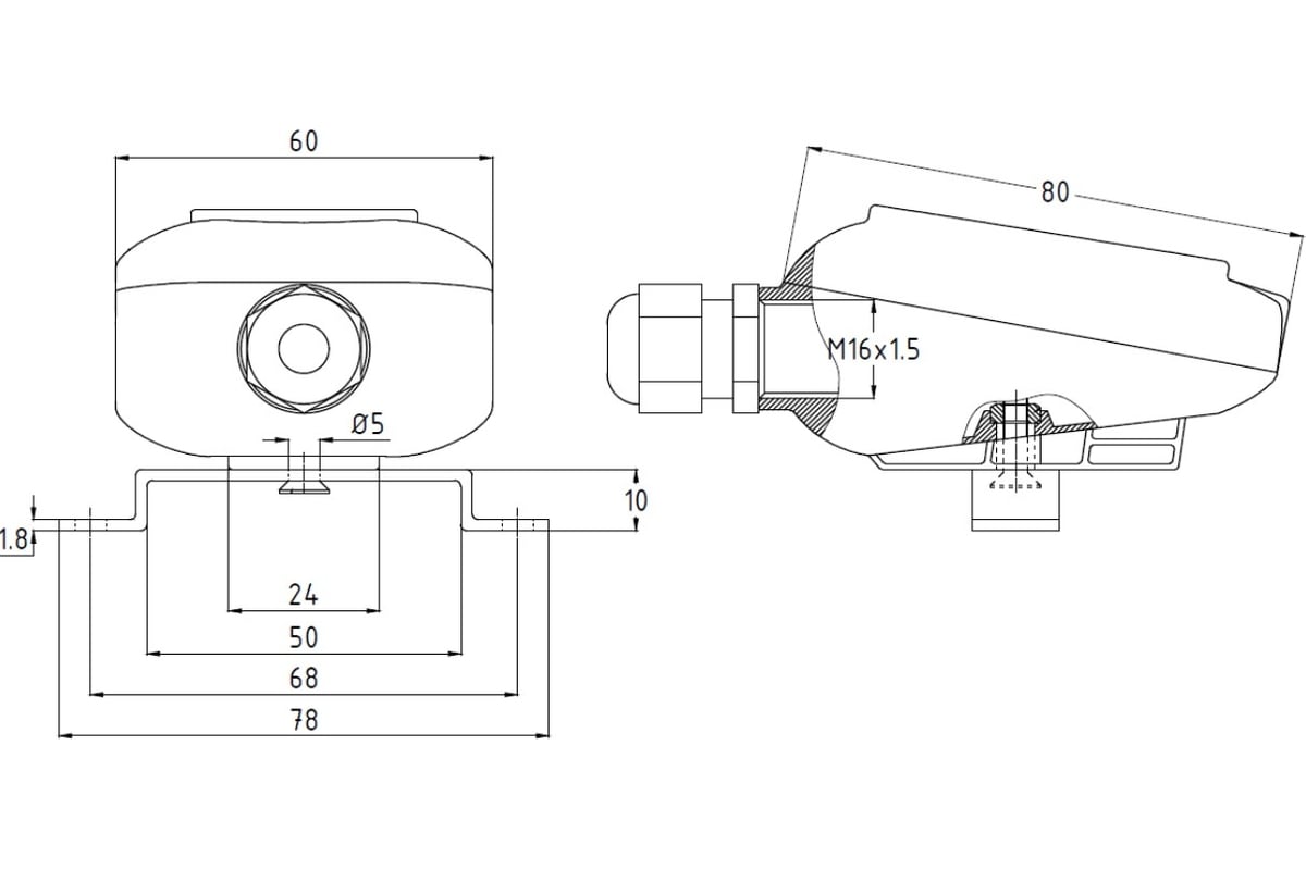 Датчик температуры наружный КЭАЗ OptiSensor ATF1-PT1000 286500 ...