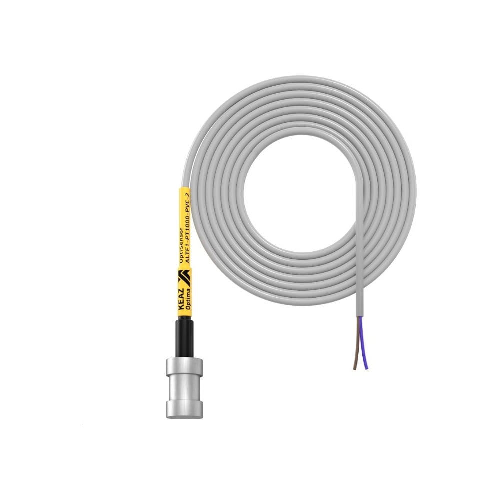 Датчик температуры накладной КЭАЗ OptiSensor ALTF1-PT1000-PVC-2 285966 ...