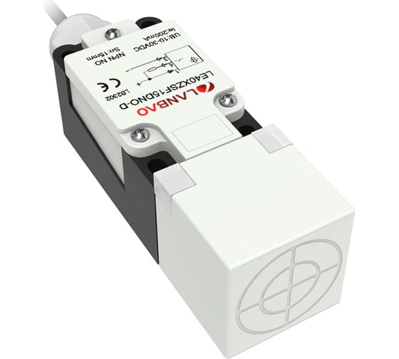 Индуктивный бесконтактный выключатель Lanbao LE40XZSN40DPRY-D 07-00041216