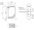 Оптический датчик рефлекторный AKUSENSE PTE-D70P-WT Sn=700 мм PNP НО/НЗ (Программ) 10...30DC кабель 0,15 м в конце разъем М8 07-00044190 3