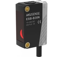 Фотоэлектрический датчик с подавлением заднего фона Sn=300 мм PNP NO/NC (Программ) 10...30DC кабель 2 м 07-00038431