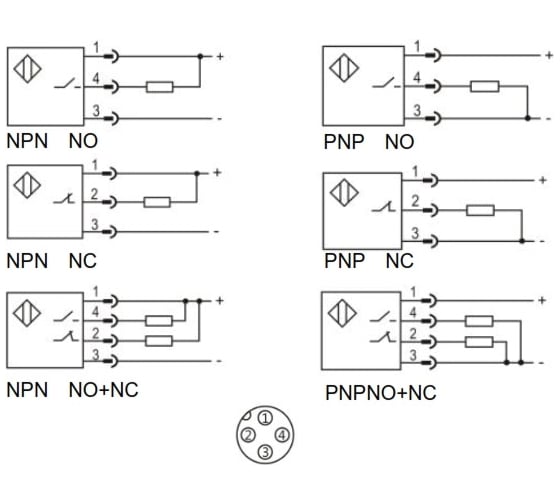 Индуктивный датчик Lanbao LR18XBF05DPO-E2 07-00040580