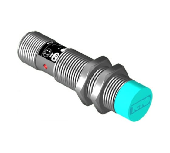 Индуктивный датчик ТЕКО ISN FC2A-31P-6-LS4 Sn=6 мм, корпус М12x1 алюминий не заподлицо, 10 ... 30 DC NO PNP, IP67, подключение разъем 00-00025919 1