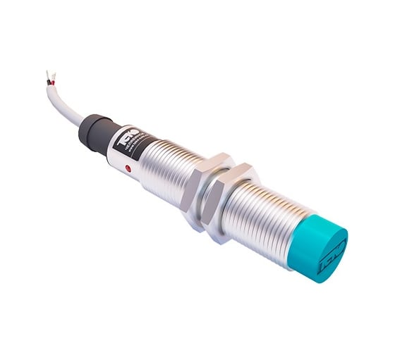 Индуктивный датчик ТЕКО ISN EF2A-31P-4-LZ Sn=4 мм, корпус М12x1 алюминий не заподлицо, 10 ... 30 DC NO PNP, IP67, подключение кабель 00-00025655 1