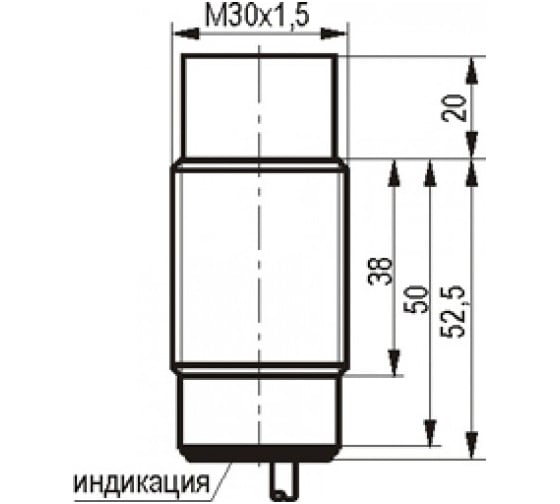 Индуктивный датчик ТЕКО ISN E8A-31P-15-LZ 00-00025494