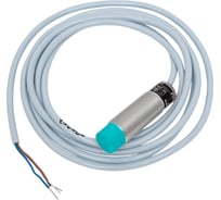 Индуктивный датчик ТЕКО ISN E4A-31N-8-LZ Sn=8 мм, корпус М18x1 алюминий не заподлицо, 10 ... 30 DC NO NPN, IP67, подключение кабель 00-00025427