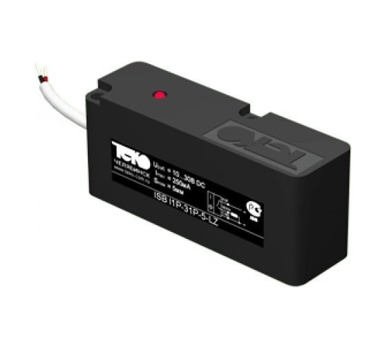 Индуктивный датчик ТЕКО ISB I1P-31N-5-LZ Sn=5 мм, корпус пластик заподлицо, 10 ... 30 DC NO NPN, IP67, подключение кабель 00-00025005 1