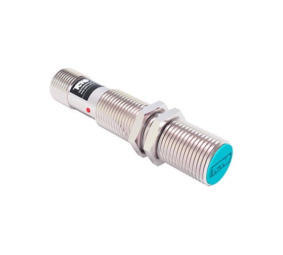 Индуктивный датчик ТЕКО ISB AC2B-31P-2-LZS4 Sn=2 мм, корпус М12x1 латунь заподлицо, 10 ... 30 DC NO PNP, IP67, подключение разъем 00-00024287 1