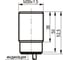 Индуктивный датчик ТЕКО ISB A8A-31P-10-LZ Sn=10 мм, корпус М30x1,5 алюминий заподлицо, 10 ... 30 DC NO PNP, IP67, подключение кабель 00-00024168 2