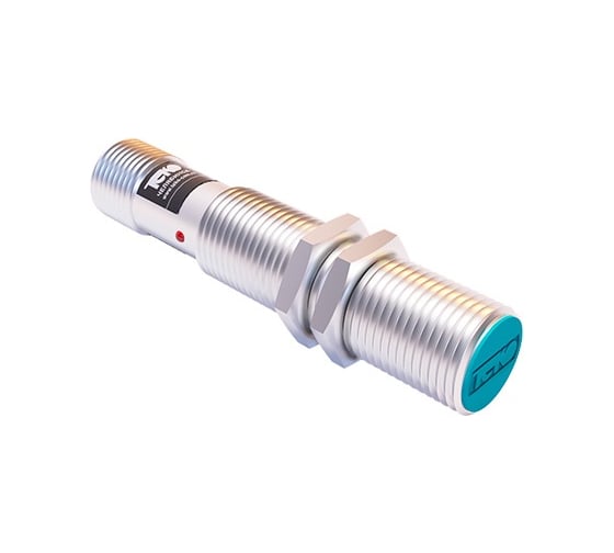 Индуктивный датчик ТЕКО ISB AC2A-31P-2-LZS4 Sn=2 мм, корпус М12x1 алюминий заподлицо, 10 ... 30 DC NO PNP, IP67, подключение разъем 00-00024263 1