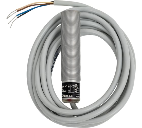 оптический датчик диффузный ТЕКО OV A43A5-43P-R400-LZ корпус Д16Т 18х18х86, Sn=400 мм, PNP NO/NC, 10...30DC, IP65, кабель 2м, 00-00026961 1