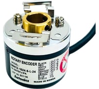 Энкодер инкрементальный Autonics в компактном корпусе O40мм (с полым сквозным валом) E40H12-1024-6-L-24 A2500007280R