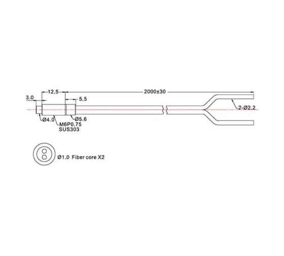Оптоволокно AKUSENSE PT-R62 07-00038444
