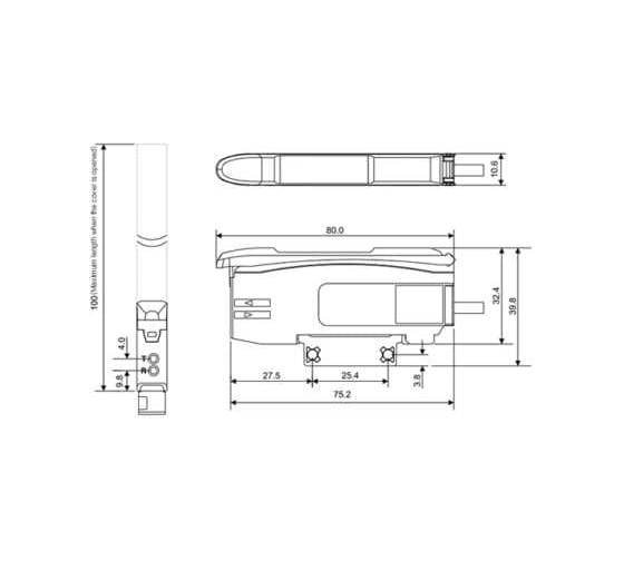 Оптоволоконный усилитель AKUSENSE PG1-P 07-00038441
