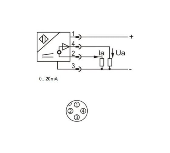 Индуктивный датчик Lanbao LE80XZSN50LIUM-E2 07-00040419