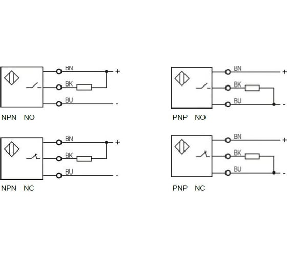 Индуктивный датчик Lanbao LR08BF15DPO-E1 07-00040527