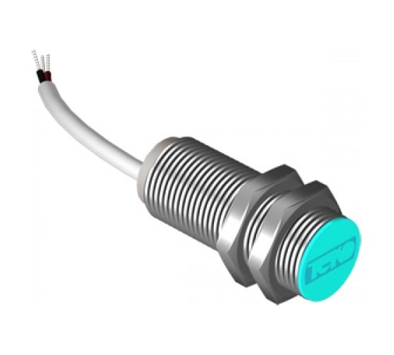 Индуктивный датчик ТЕКО ISBEx B2B-32P-4-L-D, Sn=4 мм, корпус М12x1 латунь заподлицо, 10 ... 30 DC NС PNP, IP67, подключение кабель 07-00023988 1