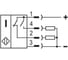 Индуктивный датчик автотранспортного исполнения ТЕКО ISBt AC41B8-43P-5F-LZS4-C-P, Sn=5 мм, корпус М18x1 латунь заподлицо, 10 ... 30 DC NO/NC PNP, IP68, подключение разъем 00-00067063 3