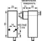 Индуктивный датчик ТЕКО ISAB I17A-32P-5-P Sn=5 мм, корпус 20x55x20 алюминий заподлицо, 15 ... 30 DC, NС PNP, IP67, подключение кабель 00-00023917 2